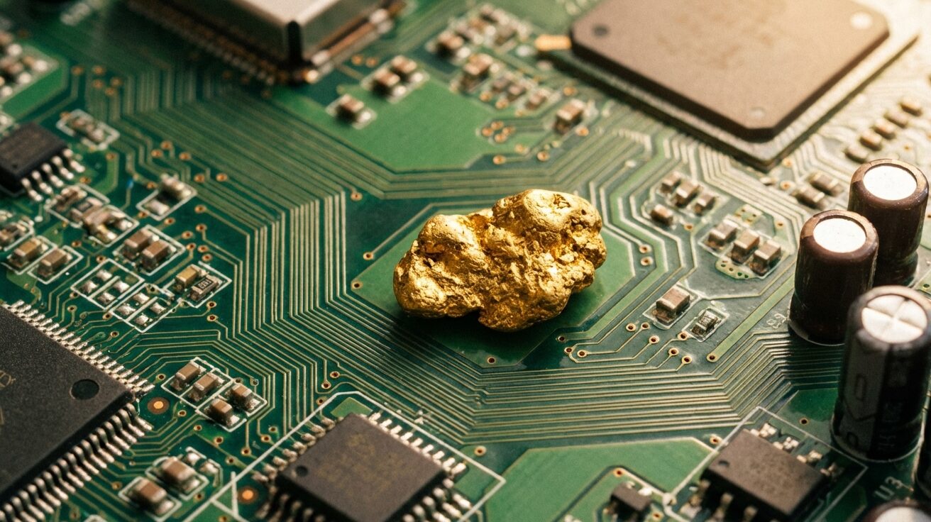 découvrez l'appareil électronique méconnu que nous jetons quotidiennement et qui contient 450 mg d'or pur 22 carats, une ressource précieuse souvent oubliée.